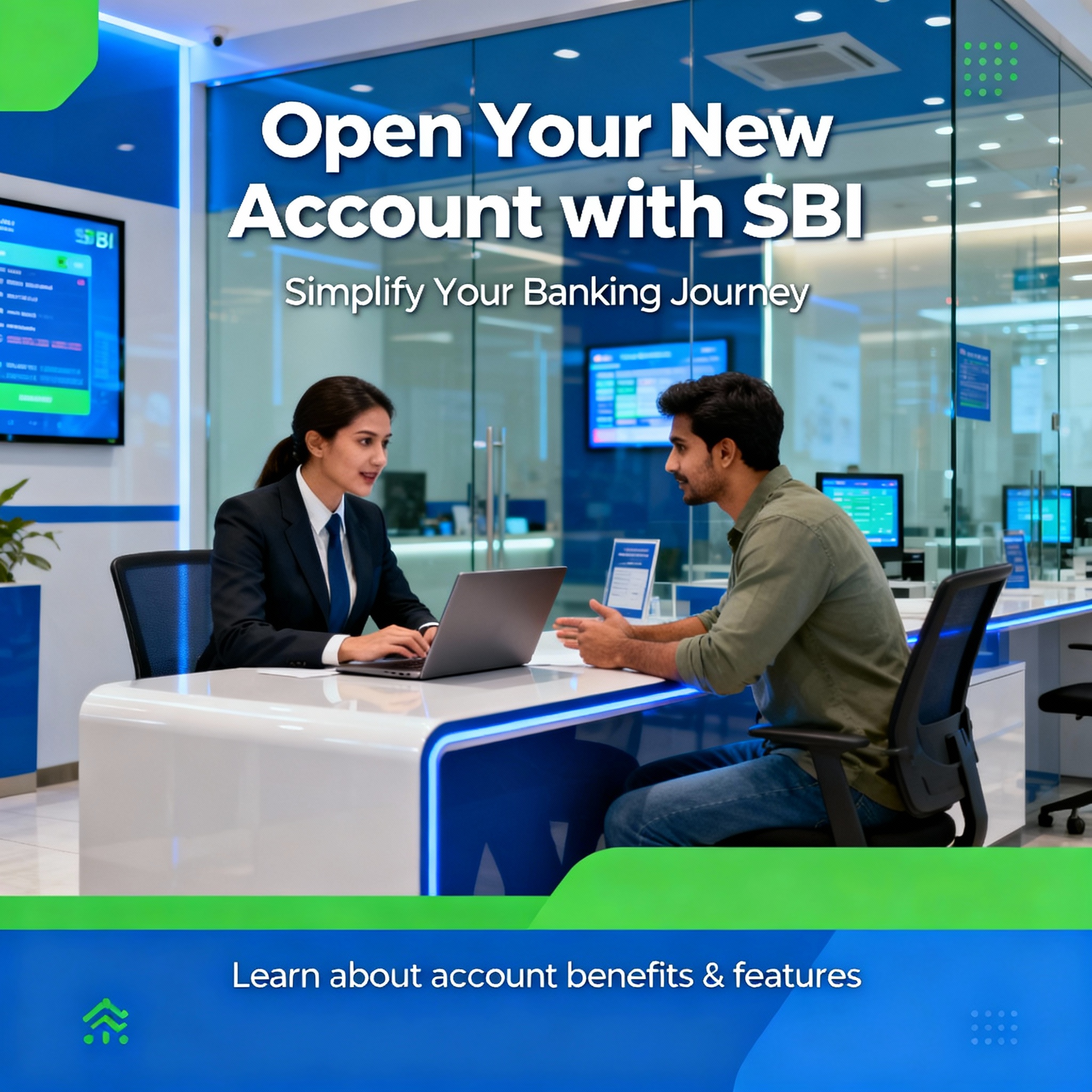 स्टेट बैंक ऑफ इंडिया (SBI) में खाता कैसे खोलें – पूरा प्रोसेस